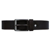 Formal Designer Crocodile Grain Leather Belt Dark Brown - BTM136
