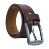 Full Grain Jeans Leather Belt Swank Brown - BTM137BRN