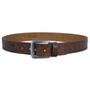 Full Grain Jeans Leather Belt Swank Brown - BTM137BRN