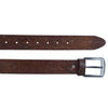 Full Grain Jeans Leather Belt Swank Brown - BTM137BRN