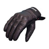 RIDERACT® Mens Leather Motorcycle Gloves | BRONA Riding Gloves