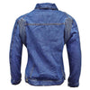 RIDERACT® Women’s Denim Motorcycle Jacket – Reinforced Road Rush Blue