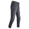 RIDERACT® Mens Motorcycle Riding Jeans Grey Reinforced with Aramid Fiber