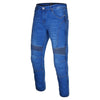 RIDERACT® Mens Motorcycle Jeans for Bikers Reinforced with Aramid Fiber Blue