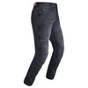 RIDERACT® Mens Motorcycle Jeans Black | Reinforced Biker Jeans with Aramid Fiber