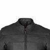 RIDERACT® Mens Leather Motorcycle Jacket | Black Moto Jacket