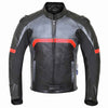 RIDERACT® Mens Motorbike Jacket | Martial Leather Motorcycle Jacket