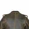 RIDERACT® Vintage Motorcycle Jacket | Brando Distressed Moto jacket