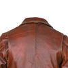 RIDERACT® Mens Leather Motorcycle Jacket | Brando Style Biker Jacket