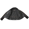 RIDERACT® Womens Motorcycle Jacket Black Velocity | Biker Jacket