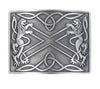 The Saltire & Lions Rampant Kilt Belt Buckle