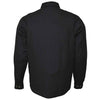 RIDERACT® Men's Motorcycle Shirt | Classic Plain Riding Shirt Black
