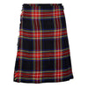 Tartan Kilt Black Stewart 8 Yards