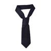 Scottish Neck Tie Tartan Plain Black
