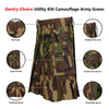 Utility Kilt Camouflage Army Green