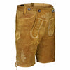 Men's Oktoberfest Costume Suede Leather Short Lederhosen