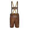 Men's Oktoberfest Costume Authentic Leather Short Lederhosen