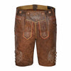 Men's Oktoberfest Costume Authentic Leather Short Lederhosen