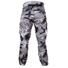 RIDERACT® Mens Cordura Waterproof Motorcycle Pant | Camouflage Grey Riding Pants