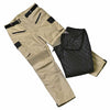 RIDERACT® Mens Cordura Waterproof Motorcycle Pant | TARZAN Khaki Riding Pants