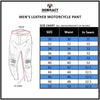 RIDERACT® Mens Leather Motorcycle Pant xVenture