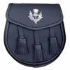 Classic Thistle Tassels Black Sporran