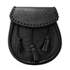 Celtic Embossed Sporran Black