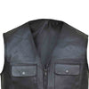RIDERACT® Mens Hunting Vest | Leather Shooting Vest for Outdoors