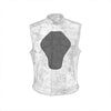 RIDERACT® Mens Leather Motorcycle Vest | SOA Dirt Fuss Biker Vest