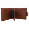 Bifold Classic Leather Wallet Spiral Brown