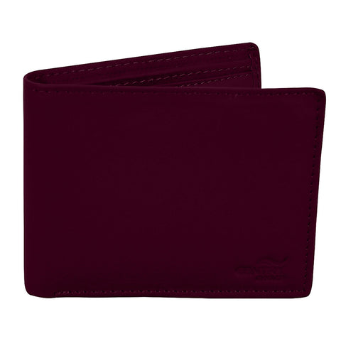 Luxury Leather Wallet Red