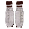 Traditional Bavarian Socks – Two-Piece Rustic Striped Set