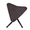 Portable Natural Wood Tripod Camping Stool with Leather Seat