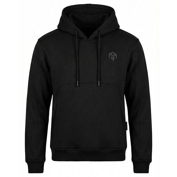 RIDERACT® Motorcycle Pull Over Hoodie Black Scout
