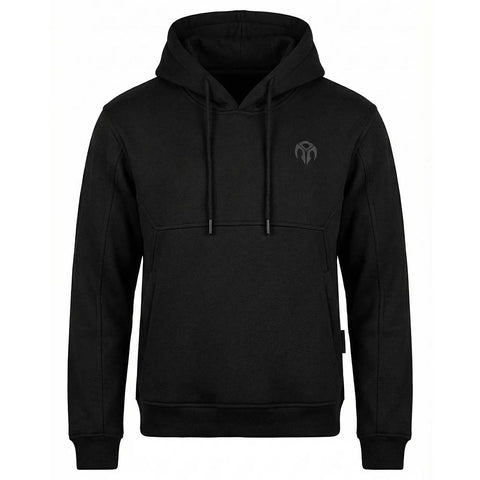 RIDERACT® Motorcycle Pull Over Hoodie Black Scout