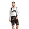 Men's Oktoberfest Costume - Bavarian Leather Lederhosen 