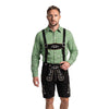 Men's Oktoberfest outfit Suede Leather Short Lederhosen 
