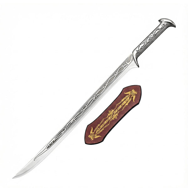 Handmade Thranduil's Elven Sword with Sheath & Wall Mount