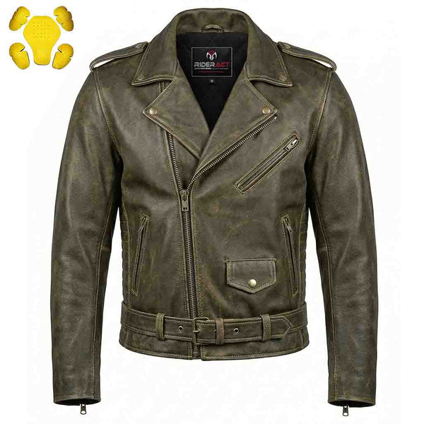 ジャケット・アウター Leather Motorcycle Jacket Vintage Vintage Leather Motorcycle Jacket | Biker Style Moto Jacket