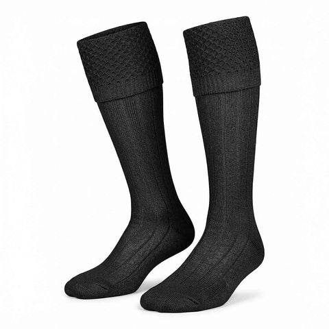 Kilt Hose Black