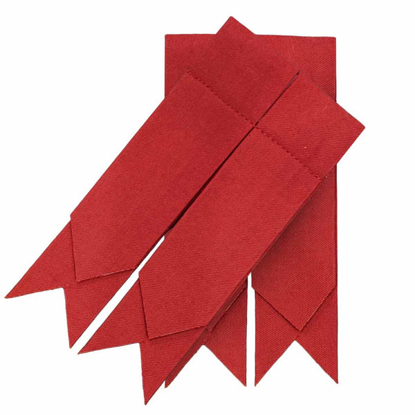 Tartan Plain Red Flashes