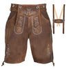 Men's Authentic Suede Lederhosen Antiqued 