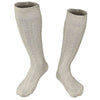 Traditional Bavarian Socks Classic Ivory White Oktoberfest Socks