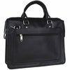 Business Leather Laptop Bag Black Apex Messenger Bag