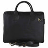 Leather Handbag Coffee Brown Elite Business Laptop Bag