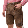Men's Authentic Suede Lederhosen Antiqued 