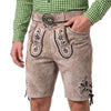Men's Suede Lederhosen with Waist Belt 