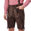 Men's Oktoberfest outfit Suede Leather Short Lederhosen 