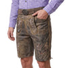 Men's Oktoberfest Costume Suede Leather Short Lederhosen 