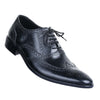 Highland Brogues Classic Oxford All Leather Shoes Black